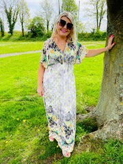 Midnight In Paris Maxi Dress - Black