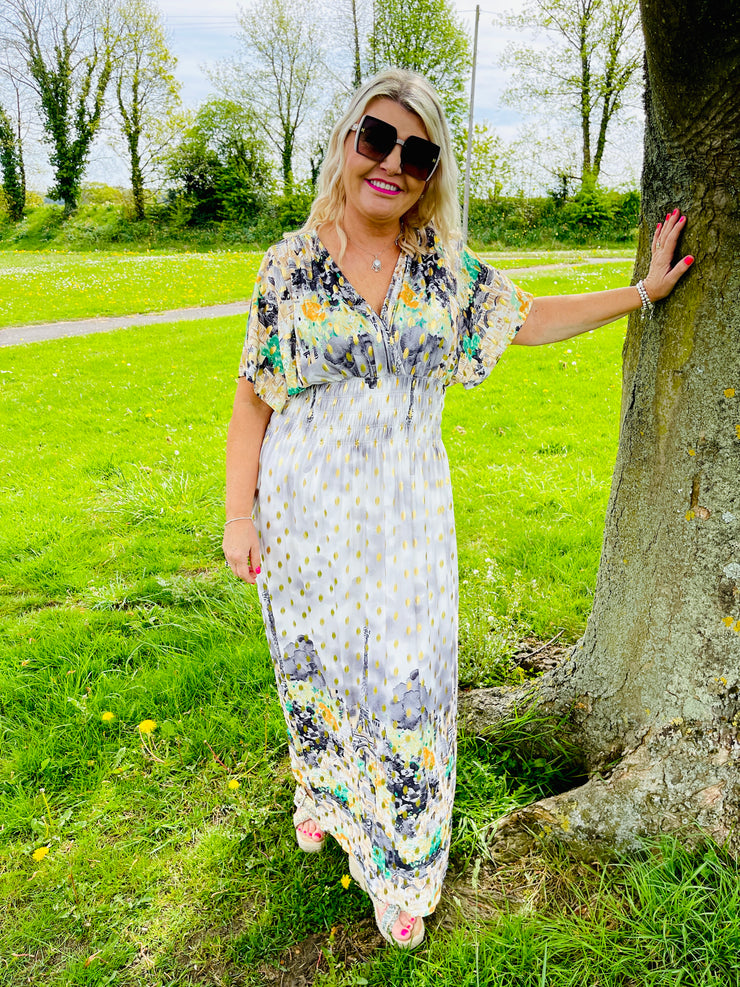 Midnight In Paris Maxi Dress - Black