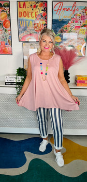 The Daily Essential Tank Top - Antique Pink