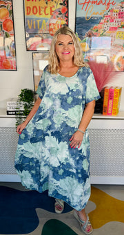 Dream Swirl Dress - Mint