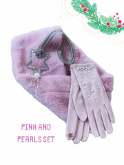Pink and Pearls set