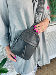 Pippa Sling Bag - Charcoal