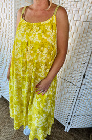 Sweet Garden Soiree Dress - Yellow