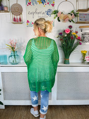 Betty Crochet Over Top - Emerald