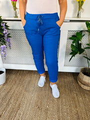 Polly plain magic trousers - Royal Blue