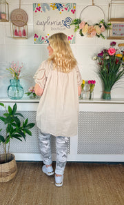 Silvia Cotton Top - Natural
