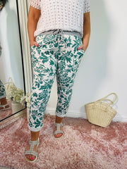 Alice joggers -  Monochromatic Sage