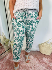 Alice joggers -  Monochromatic Sage
