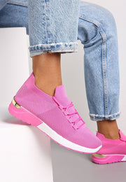 Hampton sock trainers - Hot Pink