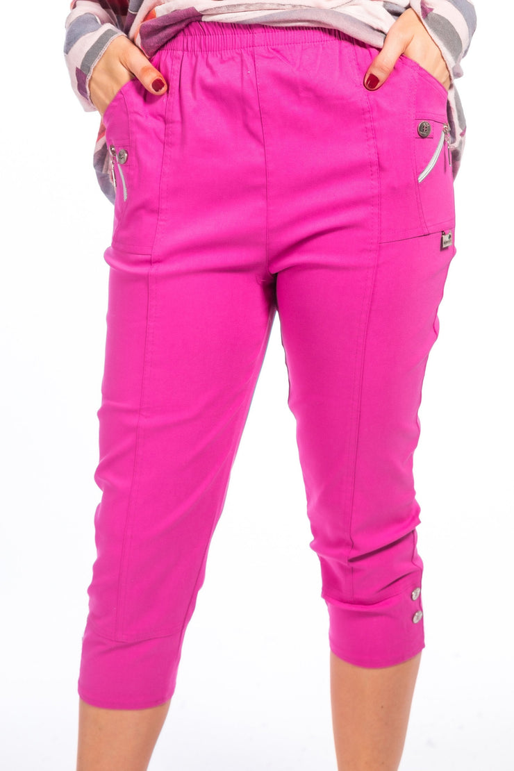 Deck cropped trousers - Pink