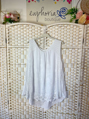 Susanna embroidered sun top