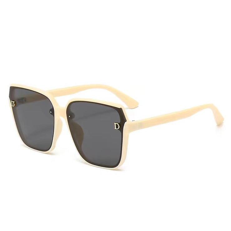 Modern twist sunglasses - Cream