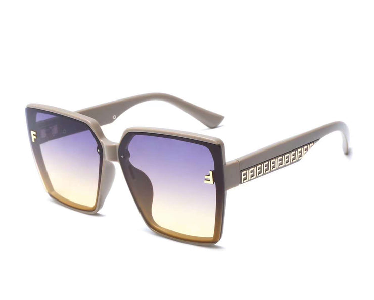 Runway ready sunglasses - Taupe