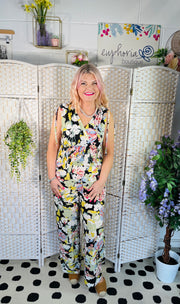 Summer Love Jumpsuit - Black